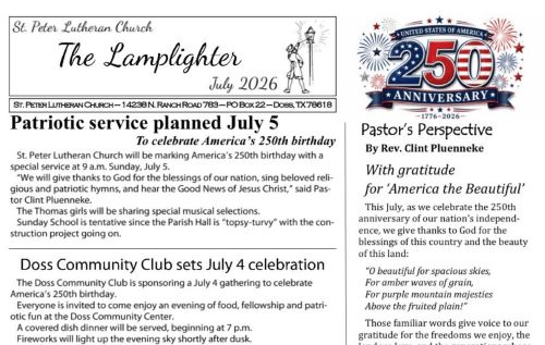 St Peter July 26 Lamplighter